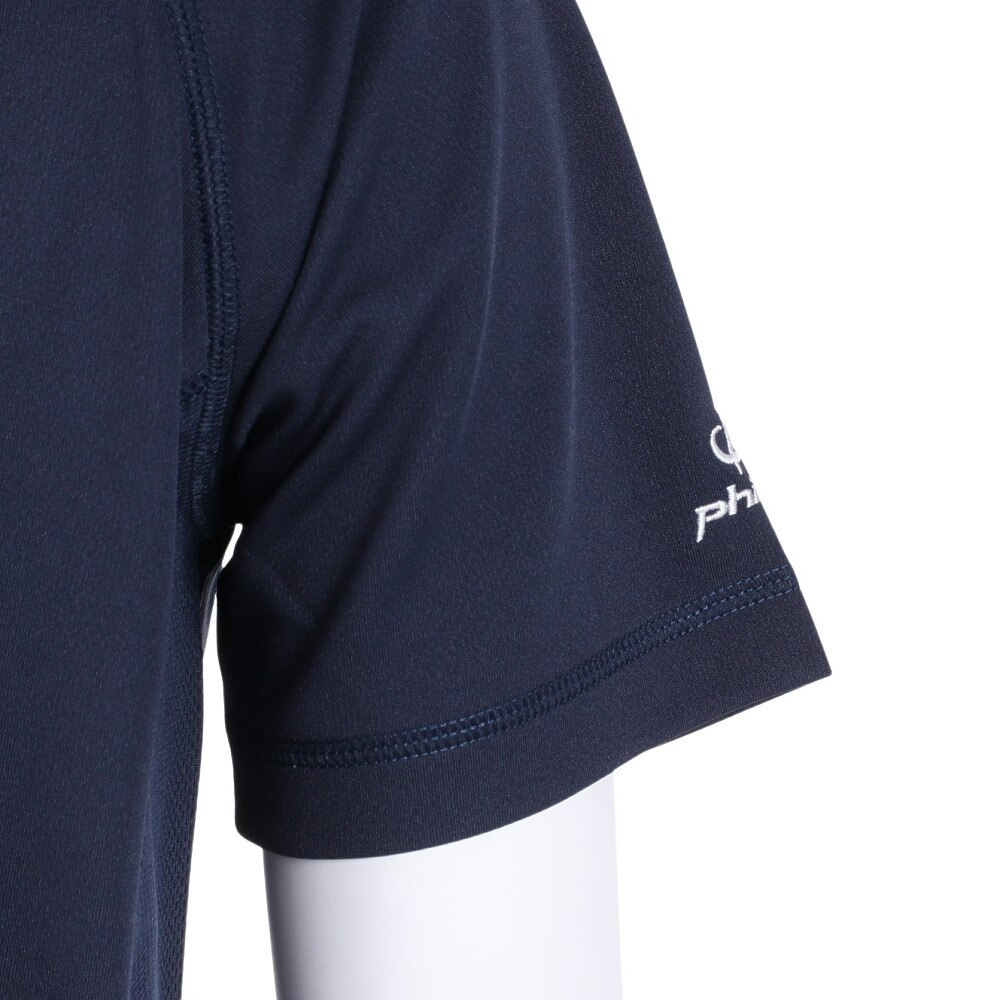 ファイテン（PHITEN）（メンズ、レディース）バレーボールウェア 半袖Tシャツ スムースドライ GRAPK 3122JG51200 速乾