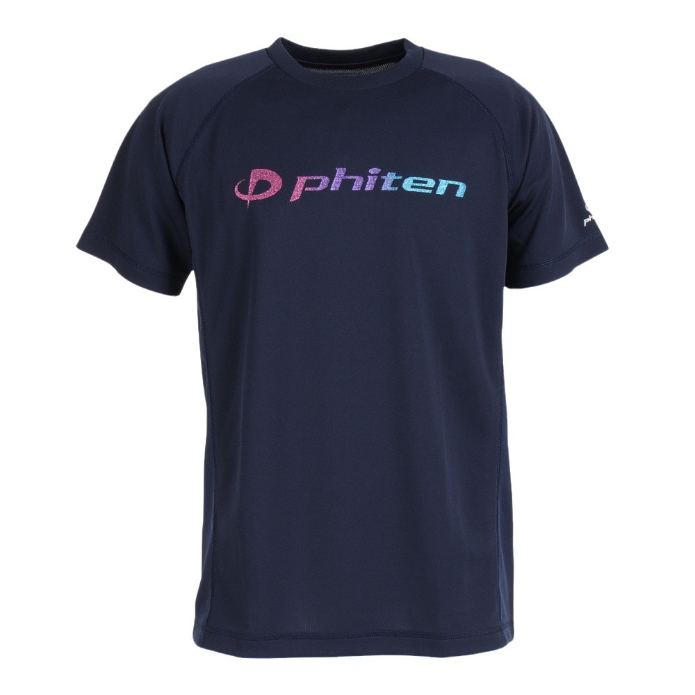 ファイテン（PHITEN）（メンズ、レディース）バレーボールウェア 半袖Tシャツ スムースドライ GRAPK 3122JG51200 速乾
