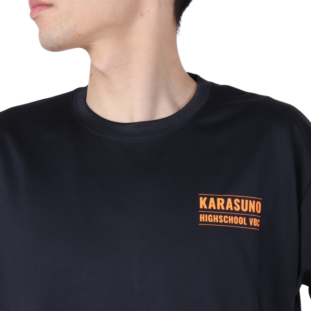 ハイキュー!!（haikyu）（メンズ、レディース）ハイキュー!! Tシャツ 烏野高校 日向翔陽 影山飛雄 HS-501