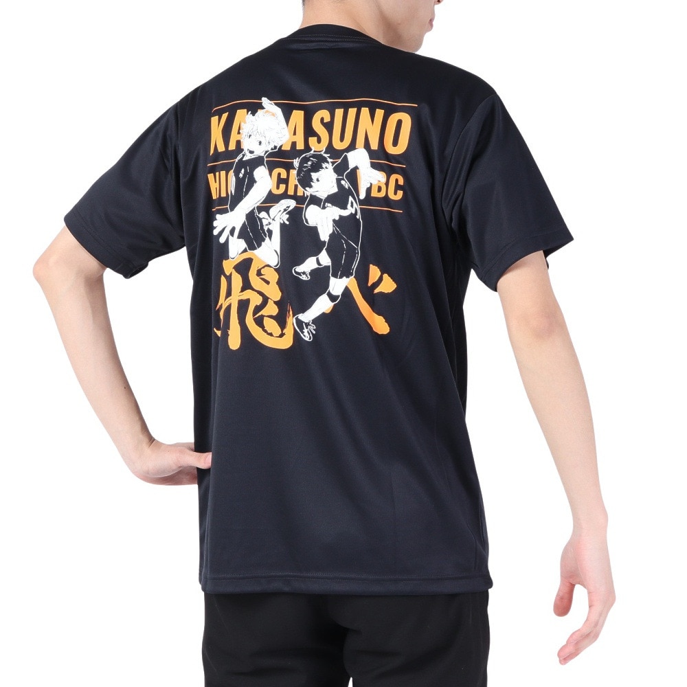 ハイキュー!!（haikyu）（メンズ、レディース）ハイキュー!! Tシャツ 烏野高校 日向翔陽 影山飛雄 HS-501