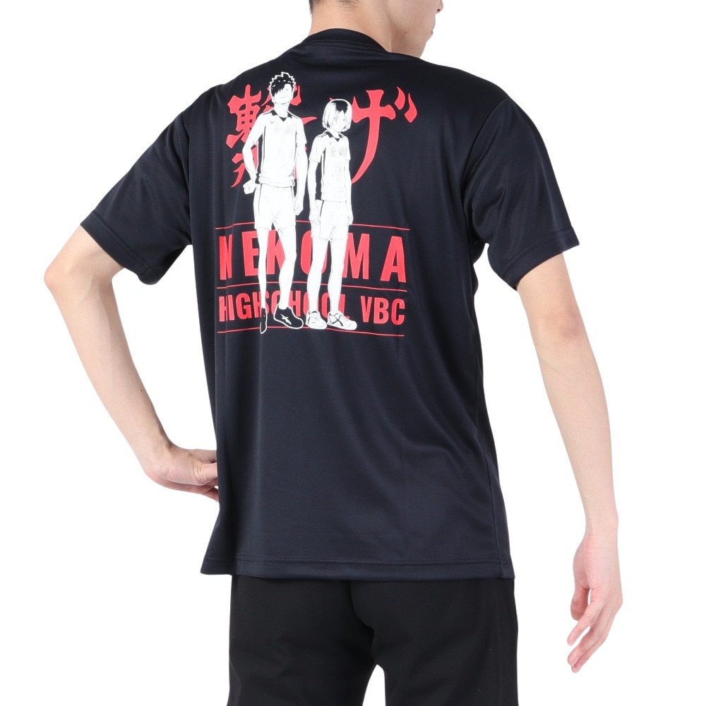 ハイキュー!!（haikyu）（メンズ、レディース）ハイキュー!! Tシャツ 音駒高校 黒尾鉄朗 孤爪研磨 音駒高校 HS-502