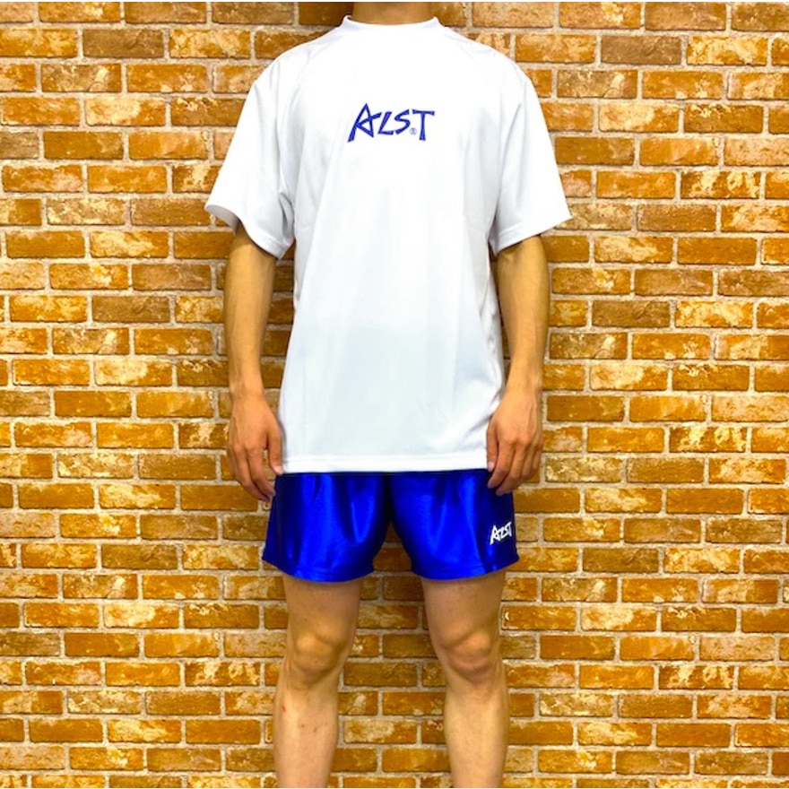 アルスト（ALST）（メンズ）バレーボールウェア 半袖Tシャツ バックボールグラデーション VB23TS02-14 速乾