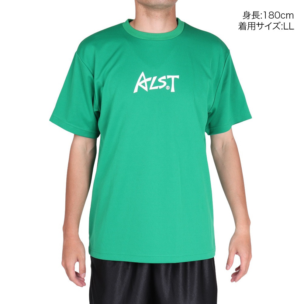 アルスト（ALST）（メンズ）バレーボールウェア 半袖Tシャツ バックボールグラデーション VB23TS02-31