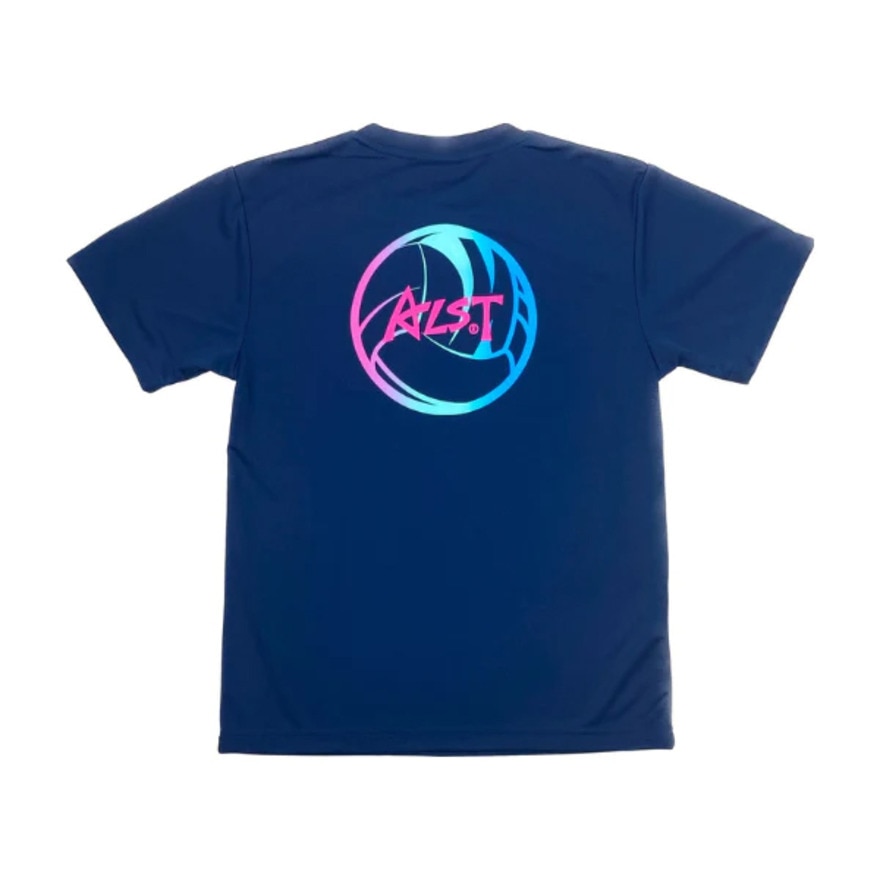 アルスト（ALST）（メンズ）バレーボールウェア 半袖Tシャツ バックボールグラデーション VB23TS02-46 速乾