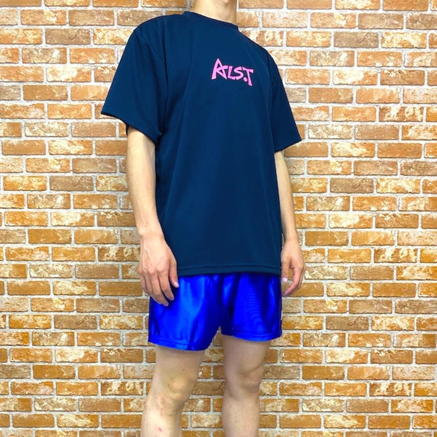 アルスト（ALST）（メンズ）バレーボールウェア 半袖Tシャツ バックボールグラデーション VB23TS02-46 速乾