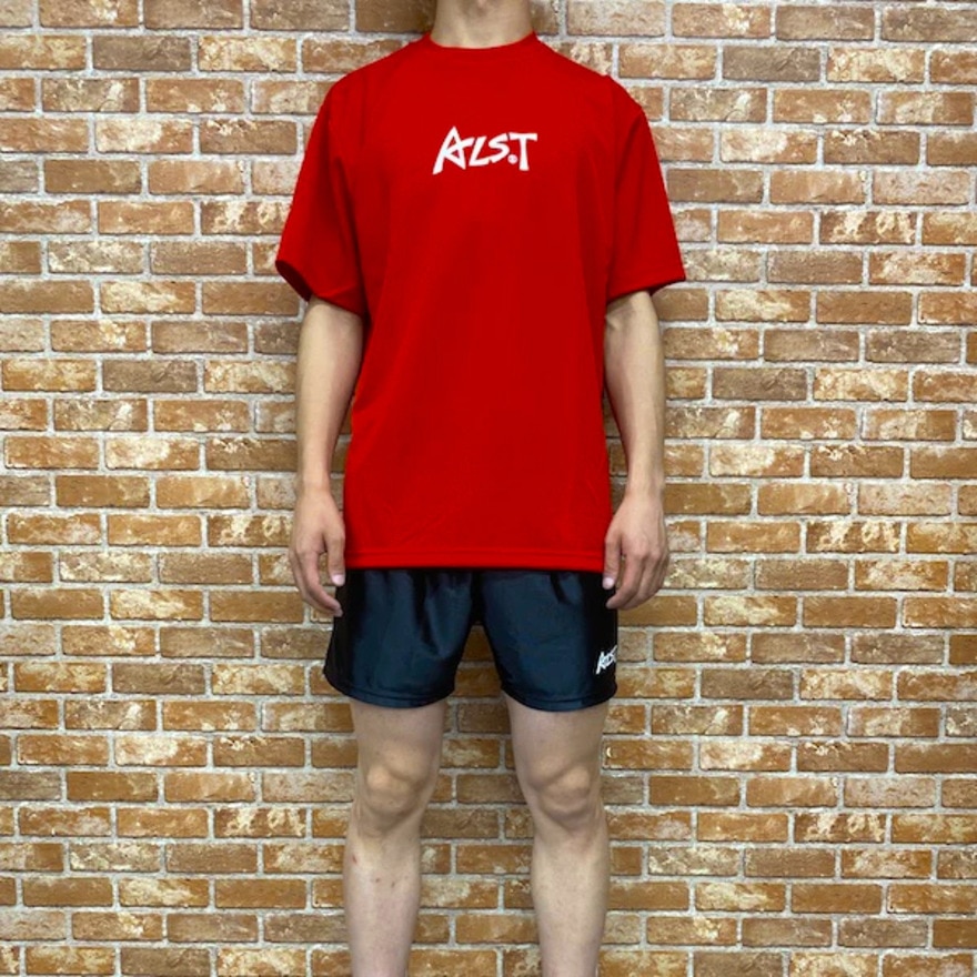 アルスト（ALST）（メンズ）バレーボールウェア 半袖Tシャツ バックボールグラデーション VB23TS02-61