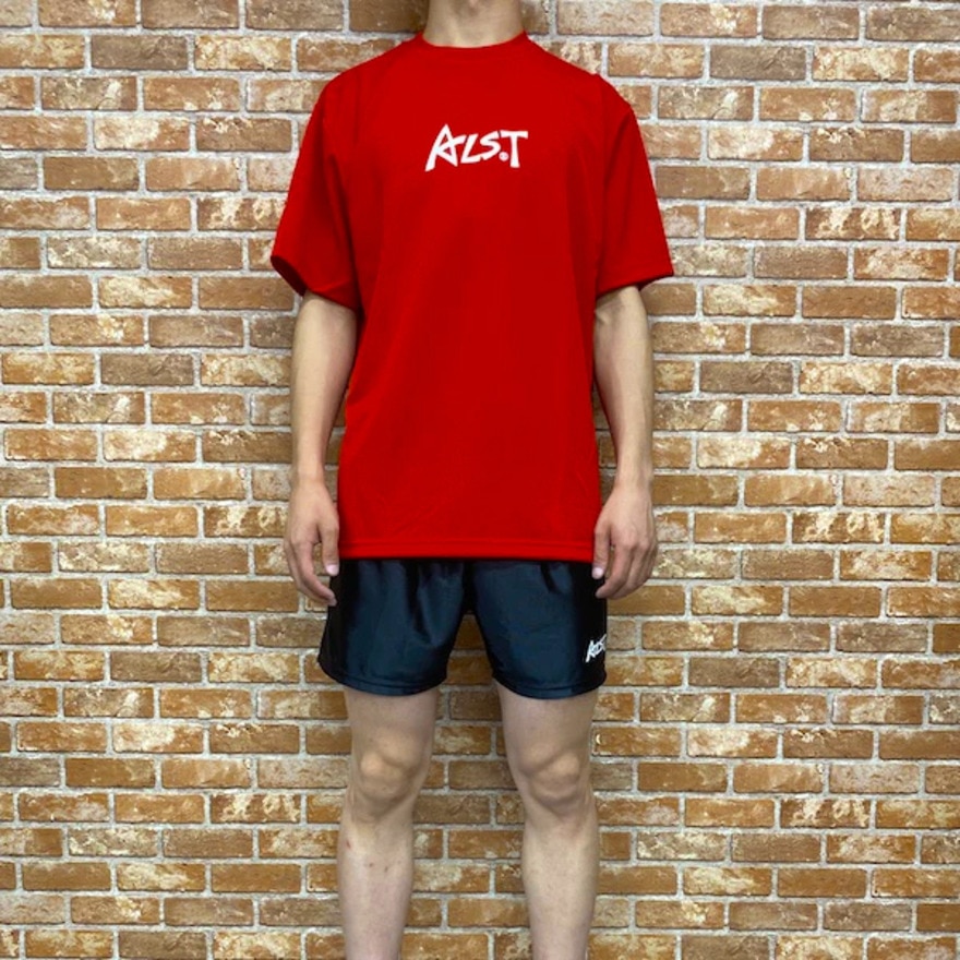 アルスト（ALST）（メンズ）バレーボールウェア 半袖Tシャツ バックボールグラデーション VB23TS02-61 速乾