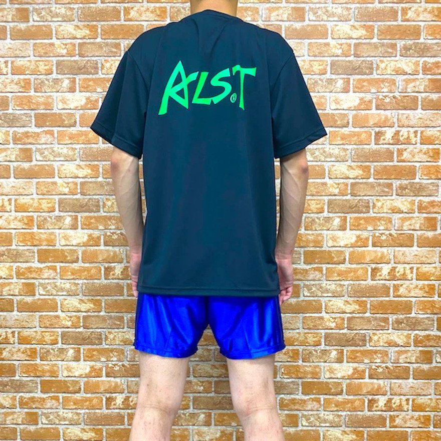 アルスト（ALST）（メンズ）バレーボールウェア 半袖Tシャツ フロントボールロゴ VB23TS03-03 速乾