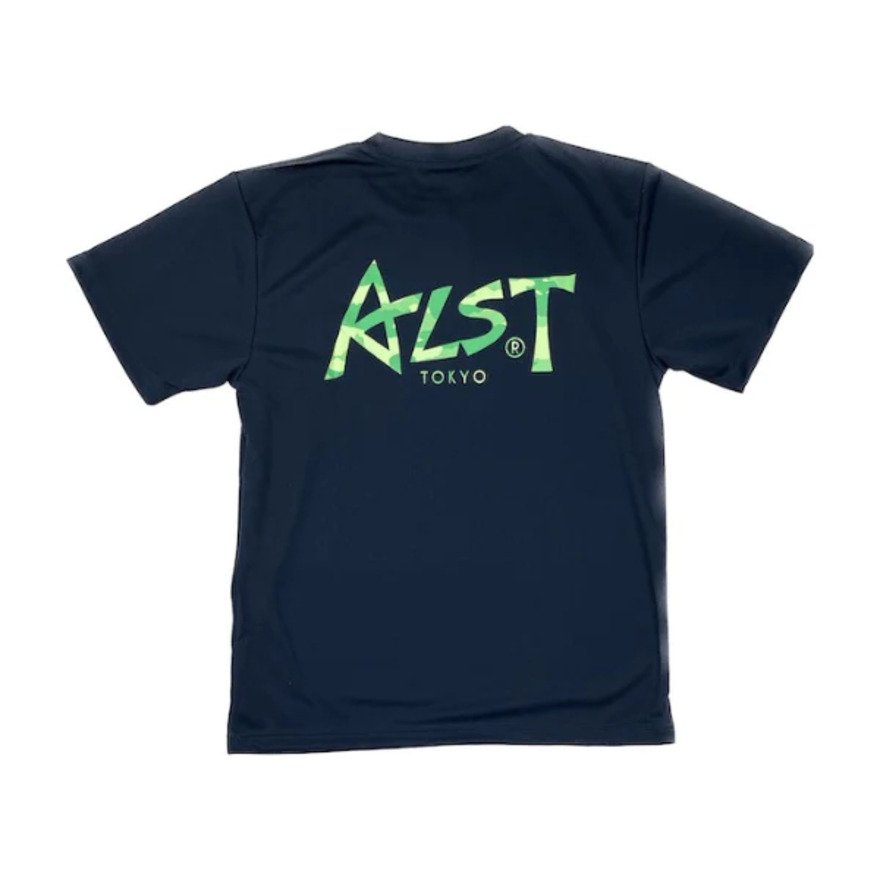 アルスト（ALST）（メンズ）バレーボールウェア 半袖Tシャツ バックカモフラージュロゴ VB23TS05-03 速乾
