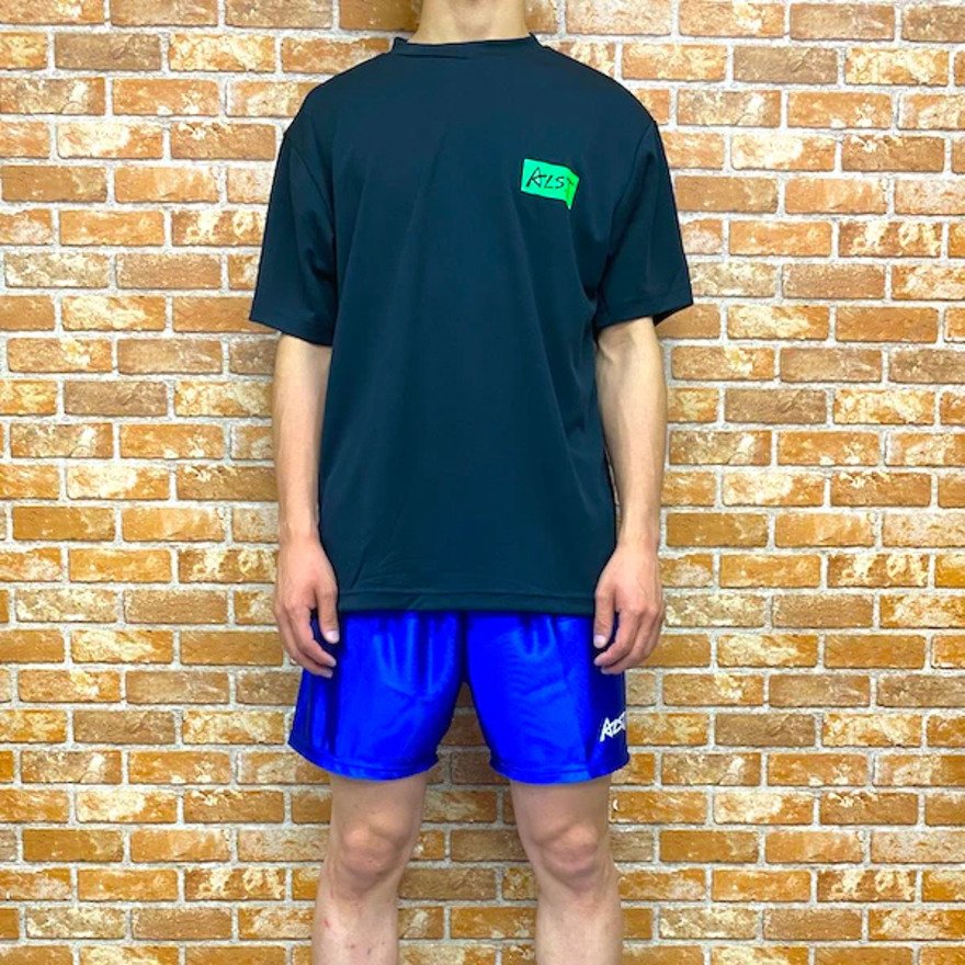 アルスト（ALST）（メンズ）バレーボールウェア 半袖Tシャツ バックカモフラージュロゴ VB23TS05-03 速乾