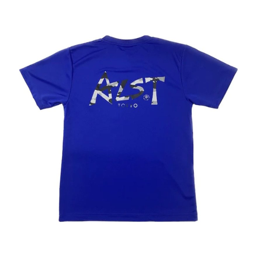 アルスト（ALST）（メンズ）バレーボールウェア 半袖Tシャツ バックカモフラージュロゴ VB23TS05-40 速乾
