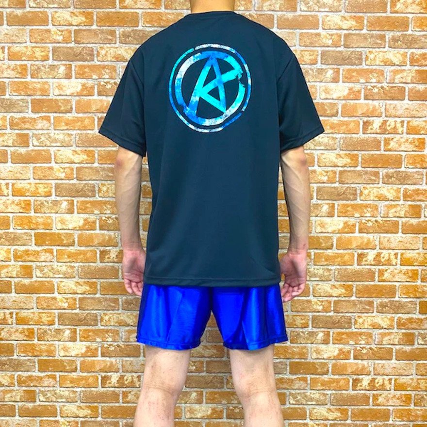アルスト（ALST）（メンズ）バレーボールウェア 半袖Tシャツ グランジロゴ VB23TS12-04 速乾