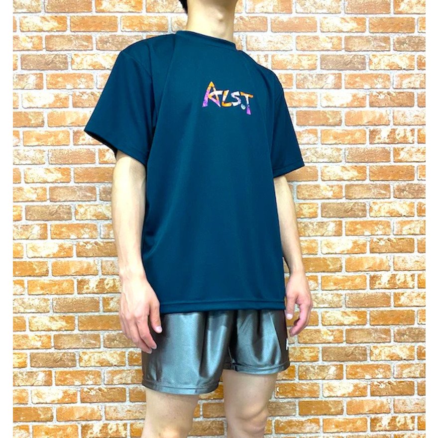 アルスト（ALST）（メンズ）バレーボールウェア 半袖Tシャツ グランジロゴ VB23TS12-05 速乾