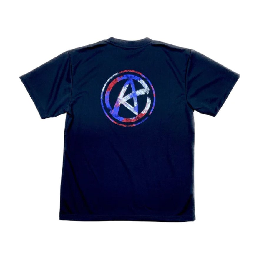 アルスト（ALST）（メンズ）バレーボールウェア 半袖Tシャツ グランジロゴ VB23TS12-06 速乾