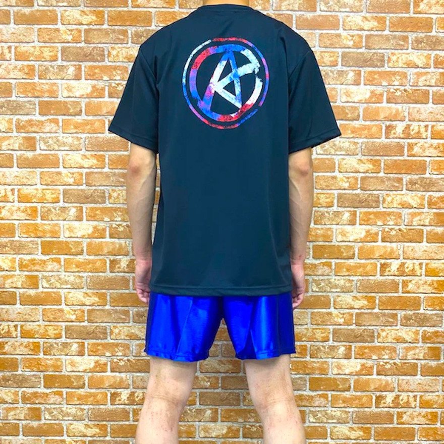 アルスト（ALST）（メンズ）バレーボールウェア 半袖Tシャツ グランジロゴ VB23TS12-06 速乾