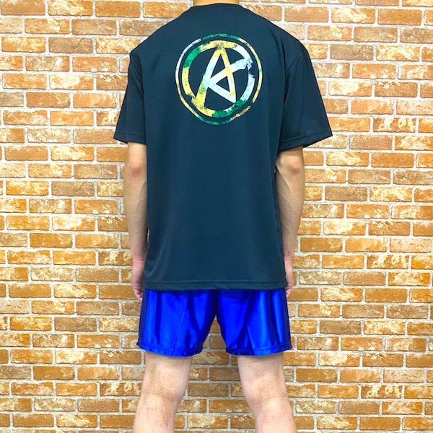 アルスト（ALST）（メンズ）バレーボールウェア 半袖Tシャツ グランジロゴ VB23TS12-09