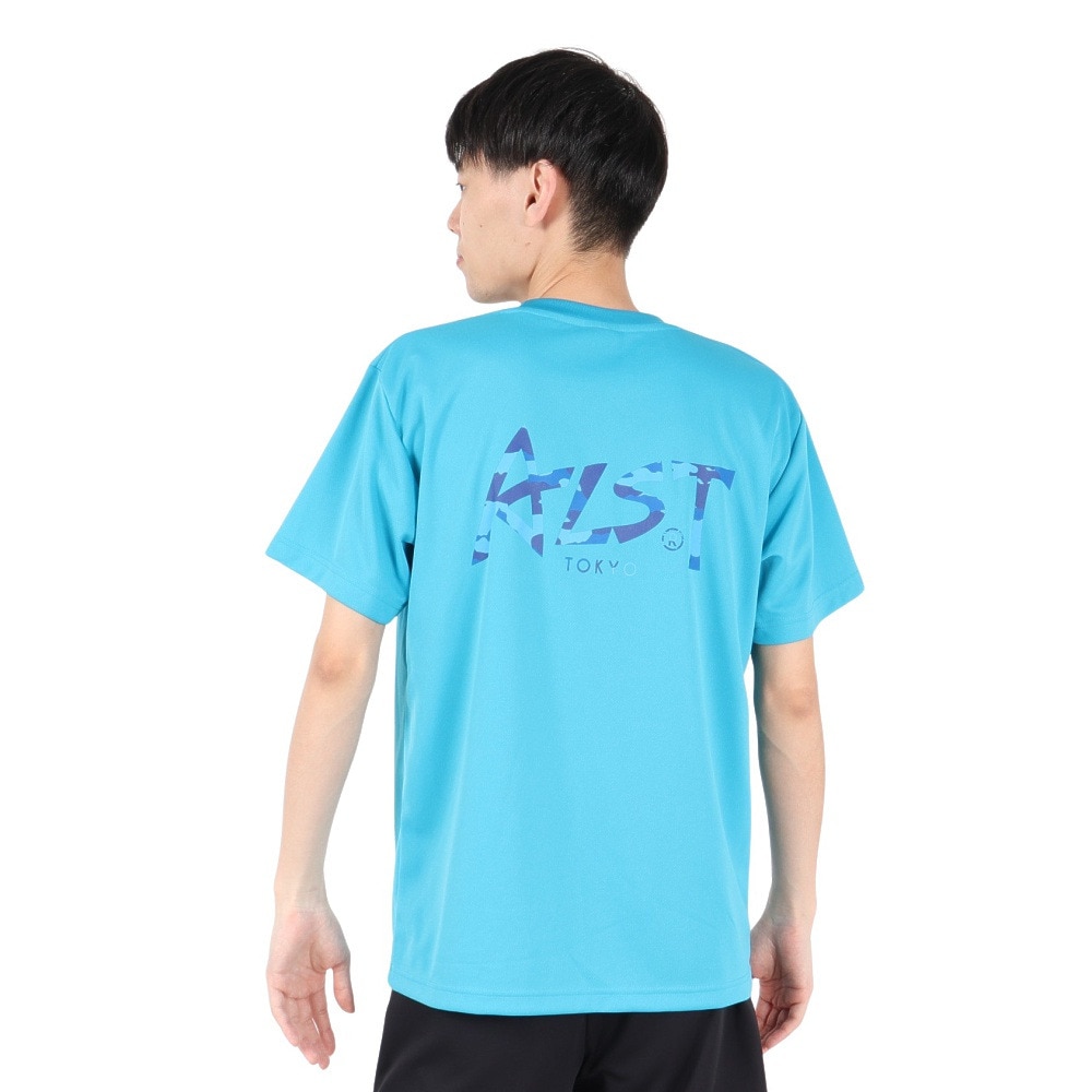 アルスト（ALST）（メンズ、レディース）バレーボールウェア バックカモロゴ 半袖Tシャツ VB23TS15-44