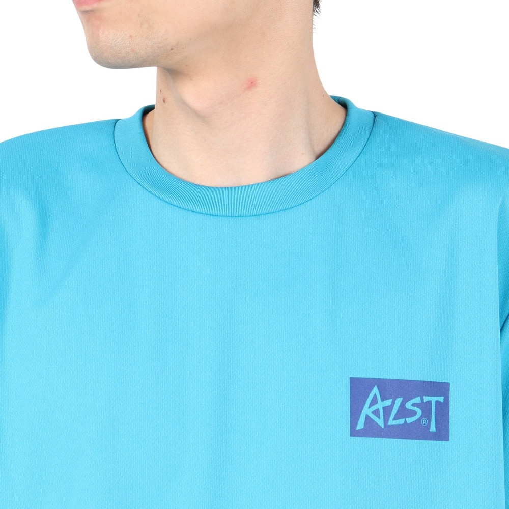アルスト（ALST）（メンズ、レディース）バレーボールウェア バックカモロゴ 半袖Tシャツ VB23TS15-44