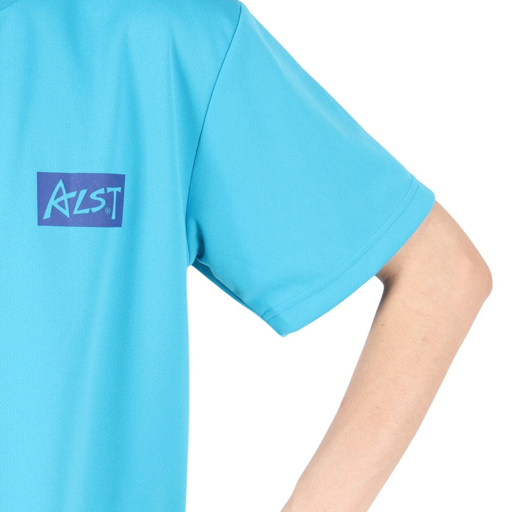 アルスト（ALST）（メンズ、レディース）バレーボールウェア バックカモロゴ 半袖Tシャツ VB23TS15-44