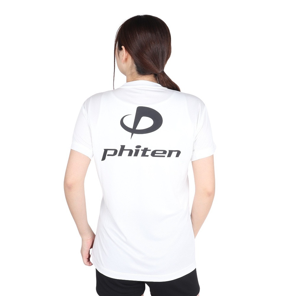 ファイテン（PHITEN）（メンズ、レディース）バレーボール 半袖 RUKUシャツ 3124JG57500