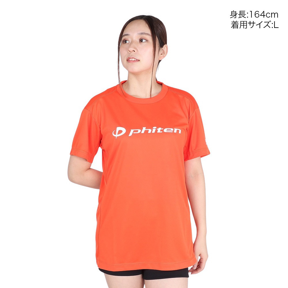 ファイテン（PHITEN）（メンズ、レディース）バレーボール 半袖 RUKUシャツ  3124JG58000
