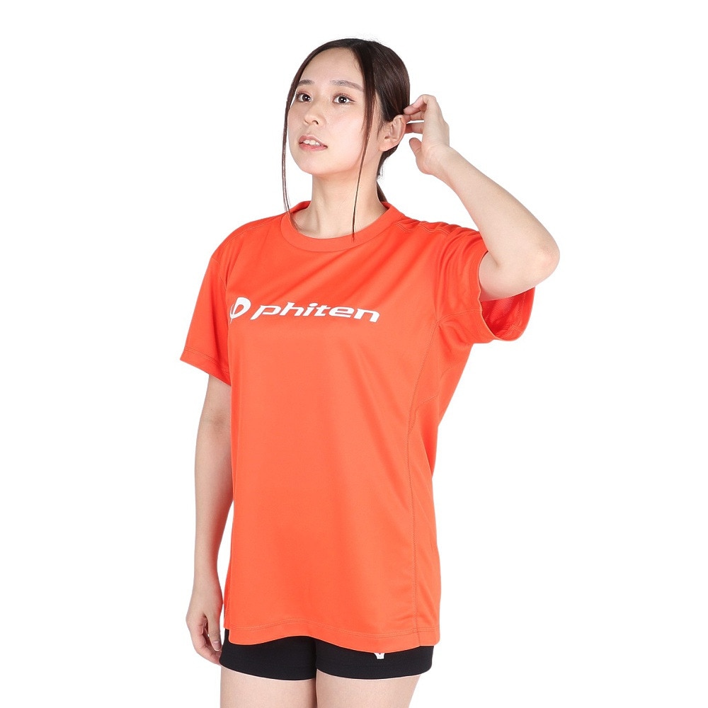 ファイテン（PHITEN）（メンズ、レディース）バレーボール 半袖 RUKUシャツ  3124JG58000