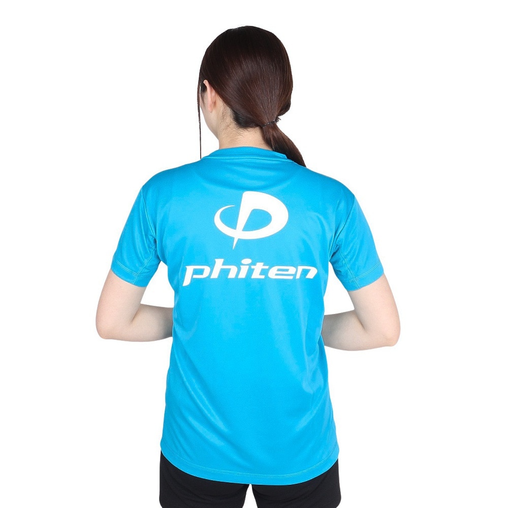 ファイテン（PHITEN）（メンズ、レディース）バレーボール 半袖 RUKUシャツ 3124JG58300