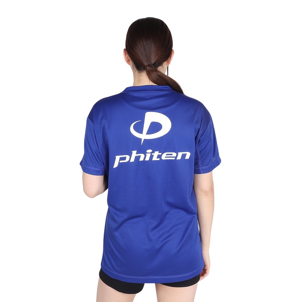 ファイテン（PHITEN）（メンズ、レディース）バレーボール 半袖 RUKUシャツ 3124JG58400