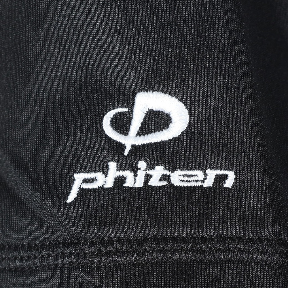 ファイテン（PHITEN）（メンズ、レディース）バレーボール 半袖 RUKUシャツ グラデーション ブラック 3124JG61900