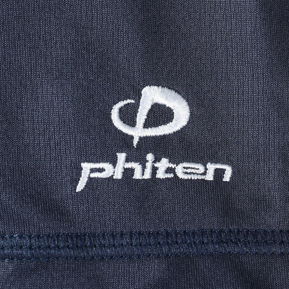 ファイテン（PHITEN）（メンズ、レディース）バレーボール 半袖 RUKUシャツ グラデーション ネイビー 3124JG62000