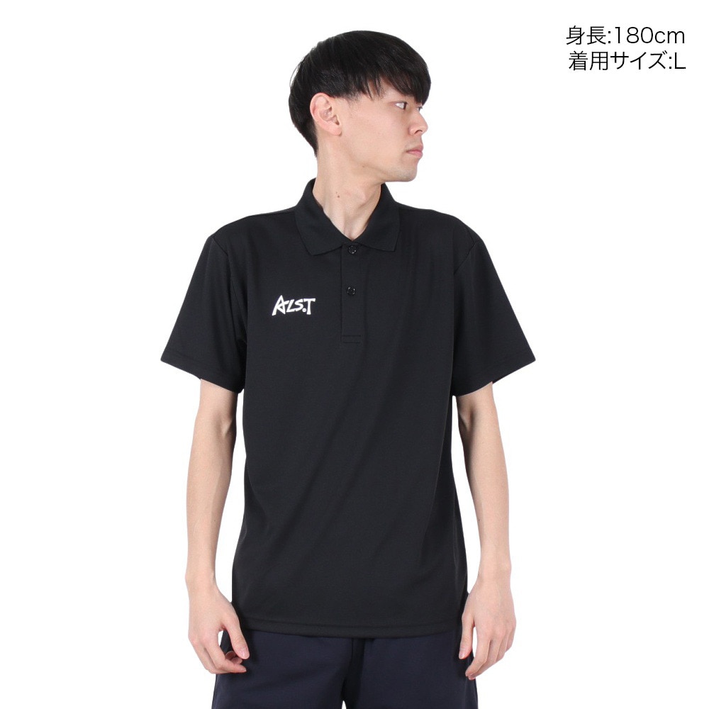 アルスト（ALST）（メンズ）バレーボールウェア 半袖ドライ ポロシャツ VB24PL01-01
