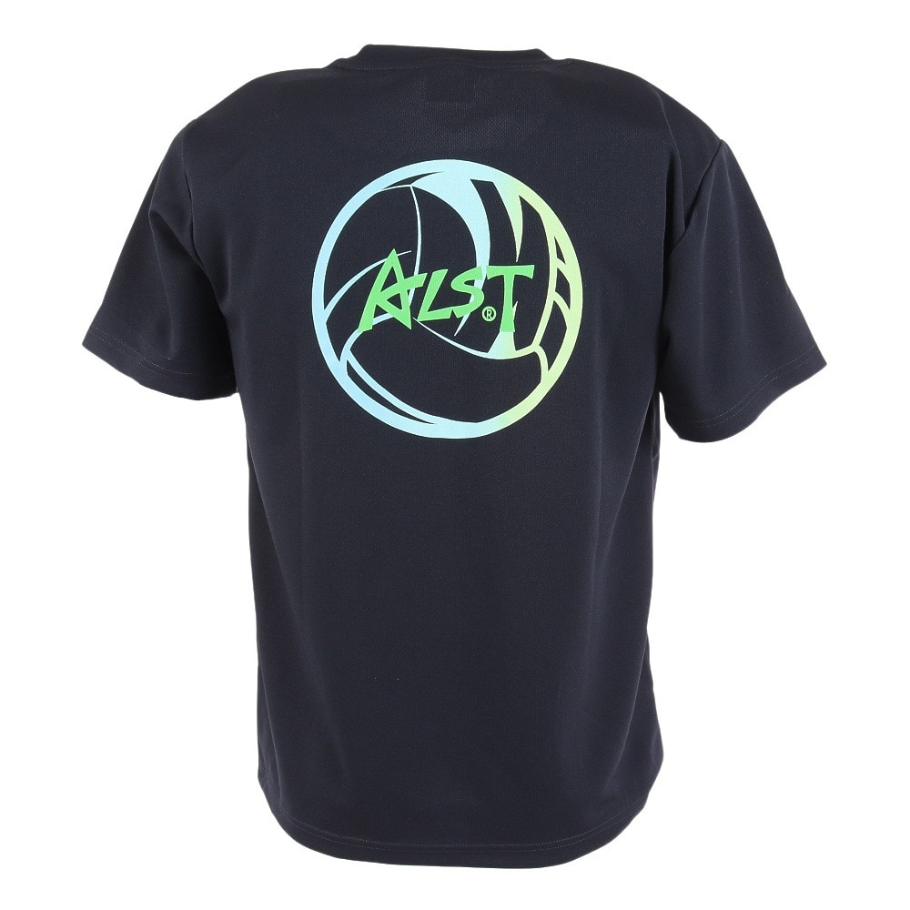 アルスト（ALST）（メンズ）バレーボールウェア BACK BALL GRADATION Tシャツ VB24TS02-03 速乾