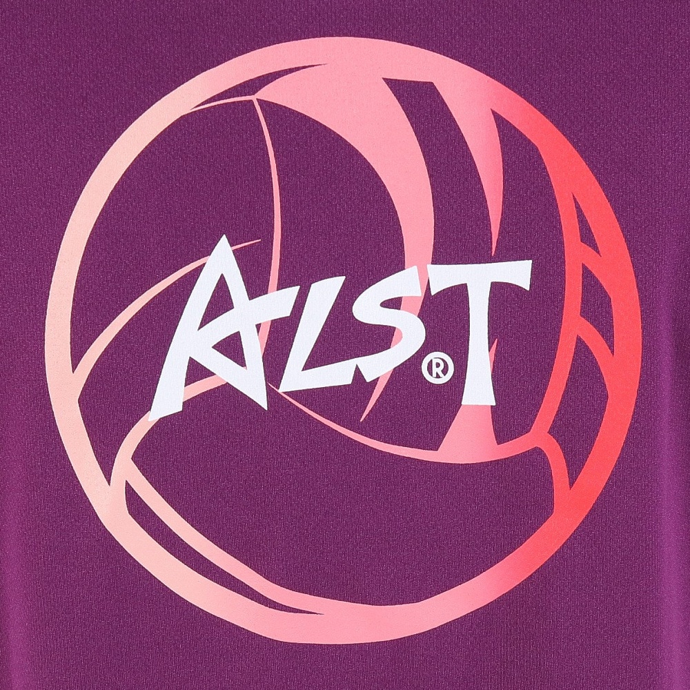 アルスト（ALST）（メンズ）バレーボールウェア BACK BALL GRADATION Tシャツ VB24TS02-56