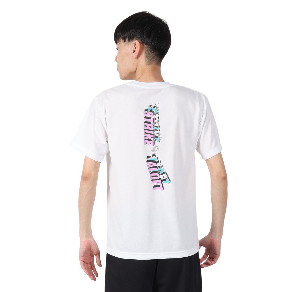 アルスト（ALST）（メンズ、レディース）バレーボールウェア 半袖ドライ Tシャツ コラプスバイスパイク VB24TS03-13
