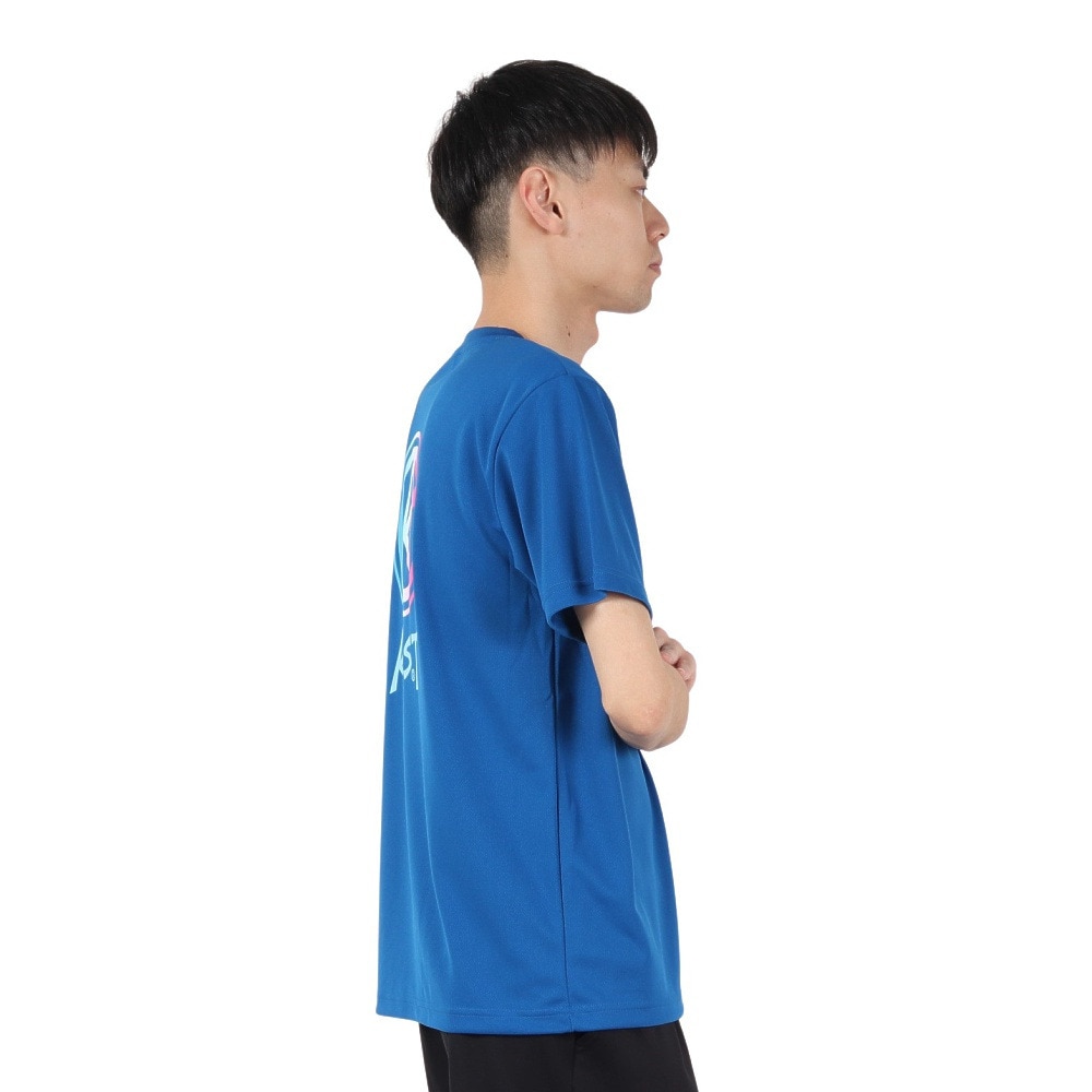 アルスト（ALST）（メンズ、レディース）バレーボールウェア 半袖ドライ Tシャツ バック グラデーション アイコン VB24TS04-44