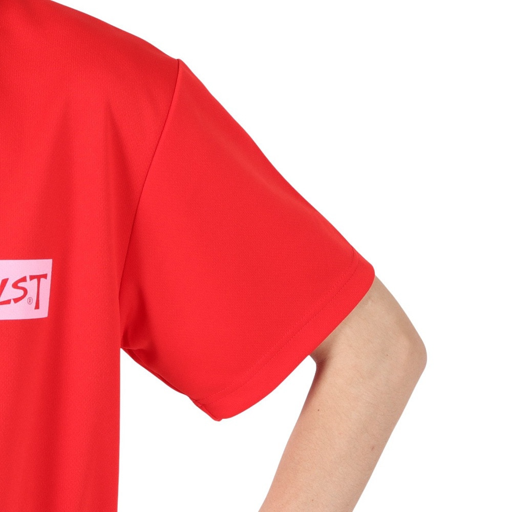 アルスト（ALST）（メンズ、レディース）バレーボールウェア 半袖ドライ Tシャツ バックグラデーションアイコン VB24TS04-66