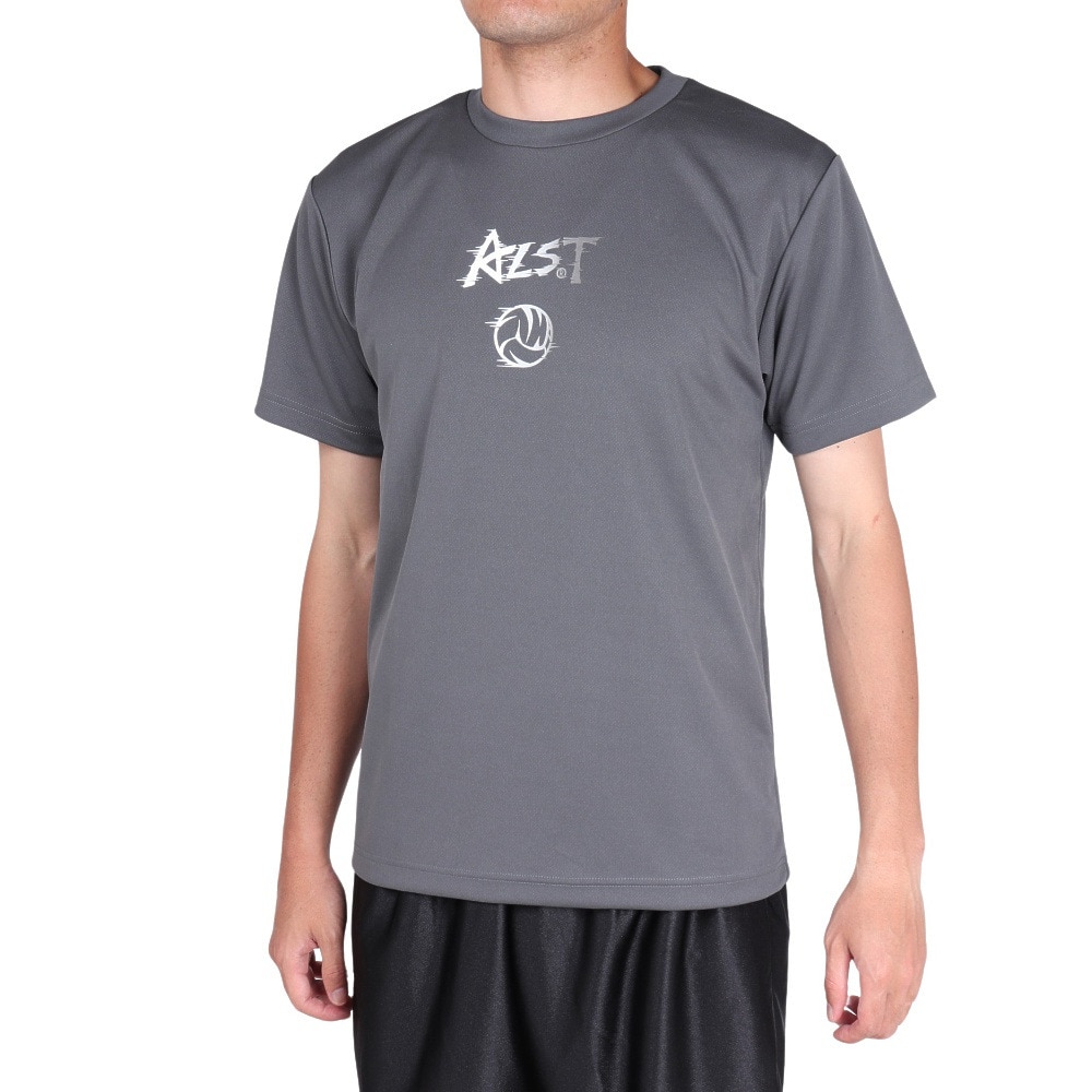 アルスト（ALST）（メンズ）バレーボールウェア SPEED GRADATION ロゴTシャツ VB24TS05-22