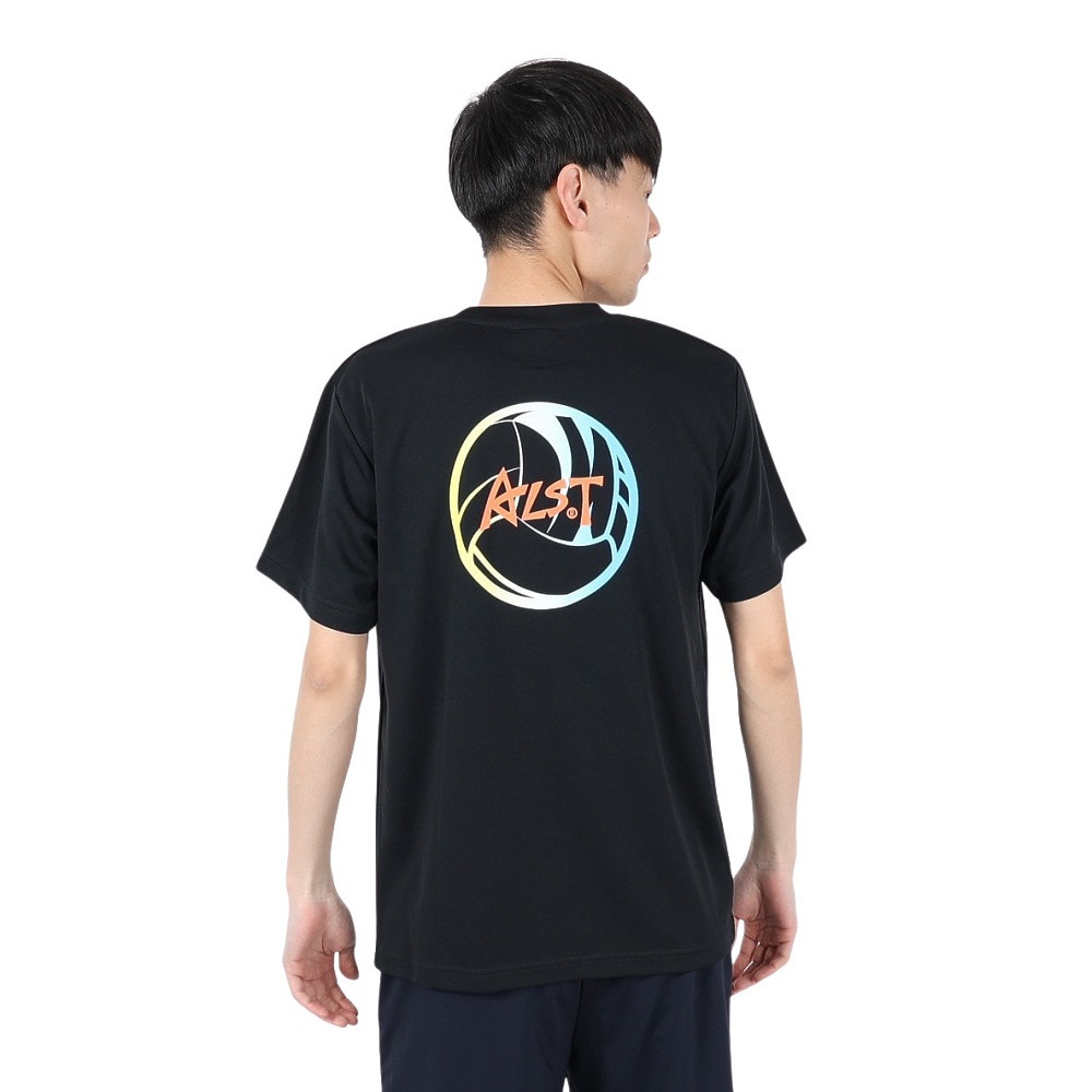 アルスト（ALST）（メンズ、レディース）バレーボールウェア 半袖ドライTシャツ バックボール GRADATION VB24TS10-08