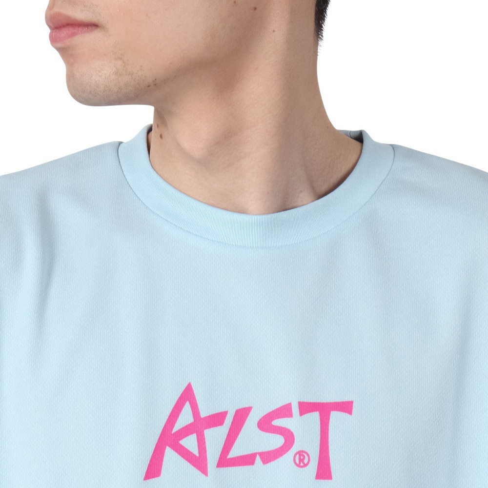 アルスト（ALST）（メンズ）バレーボールウェア バックボールグラデーション 半袖ドライTシャツ VB24TS10-46