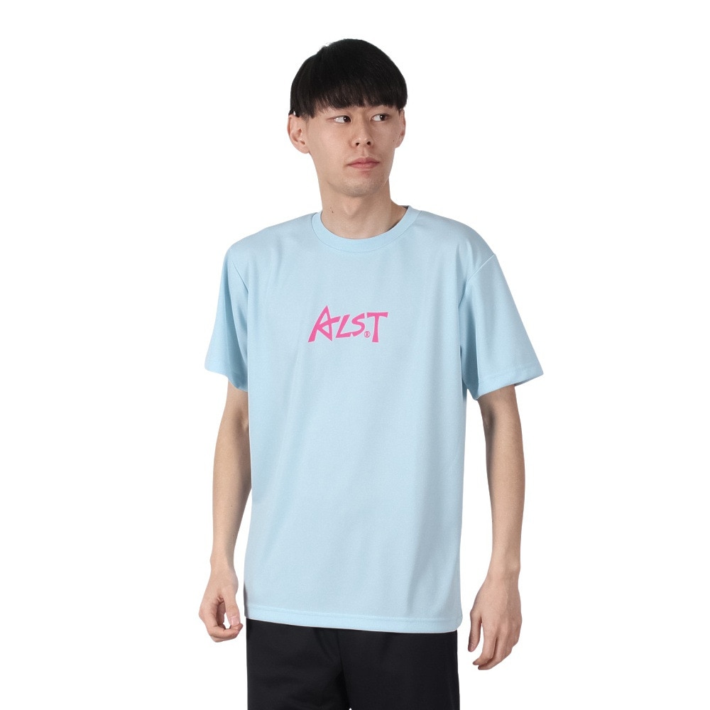 アルスト（ALST）（メンズ）バレーボールウェア バックボールグラデーション 半袖ドライTシャツ VB24TS10-46