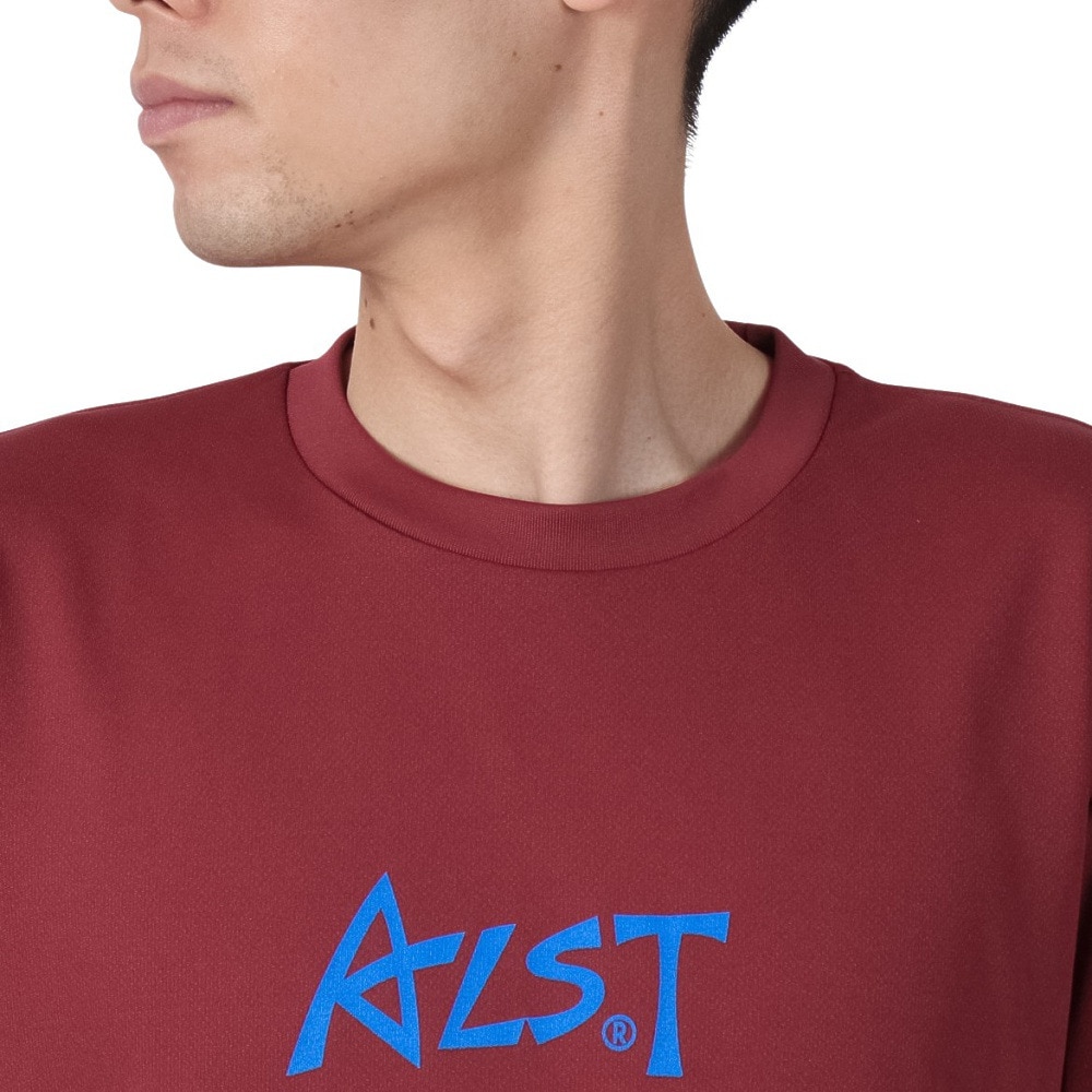 アルスト（ALST）（メンズ、レディース）バレーボールウェア バックボールグラデーション 半袖ドライTシャツ VB24TS10-64