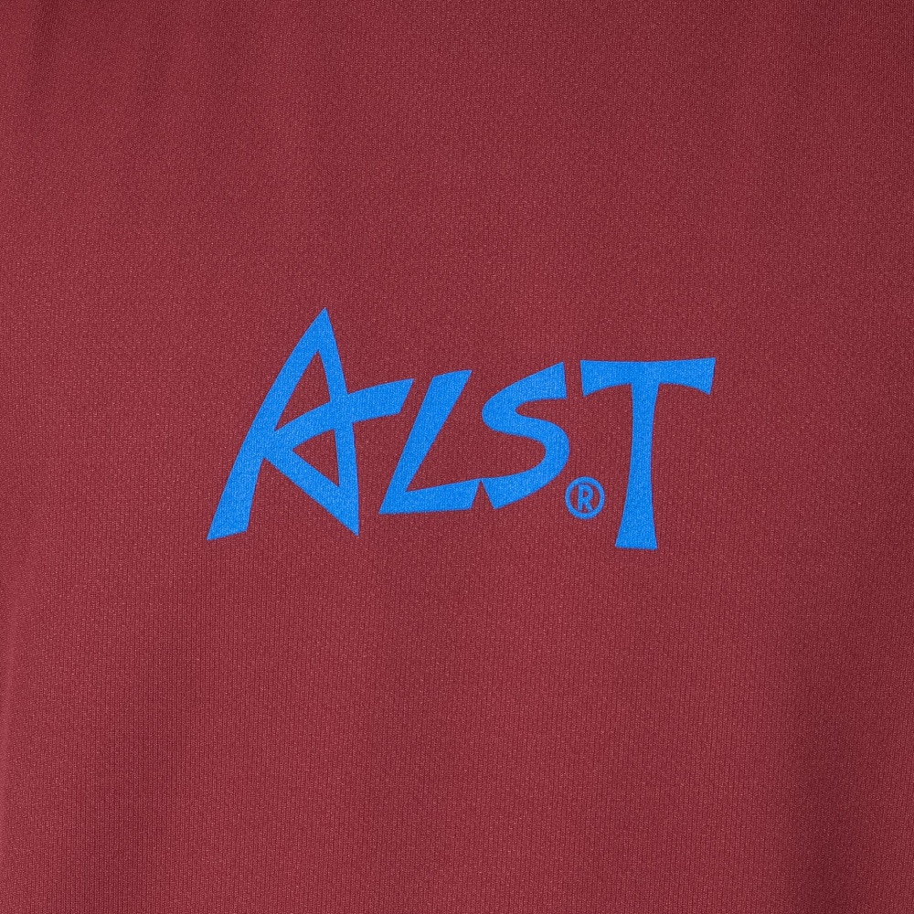 アルスト（ALST）（メンズ、レディース）バレーボールウェア バックボールグラデーション 半袖ドライTシャツ VB24TS10-64