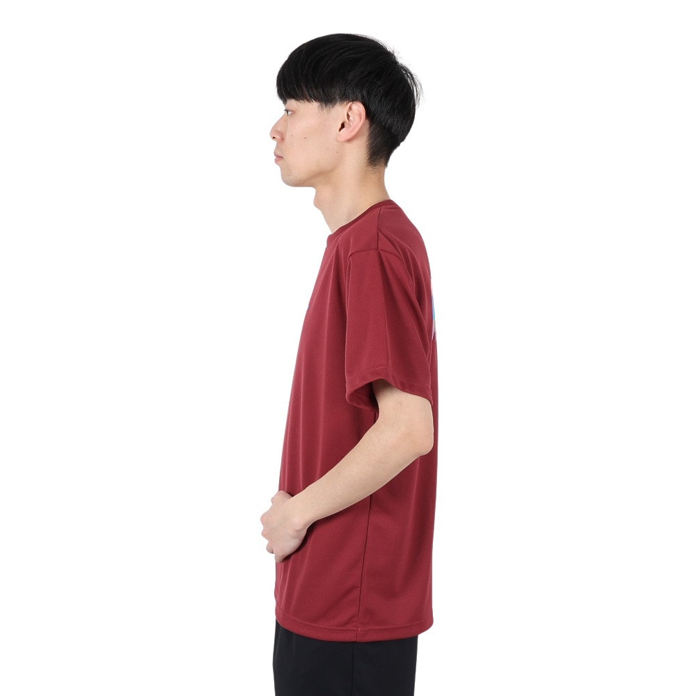 アルスト（ALST）（メンズ、レディース）バレーボールウェア 半袖ドライ Tシャツ BRUSH VB24TS11-64