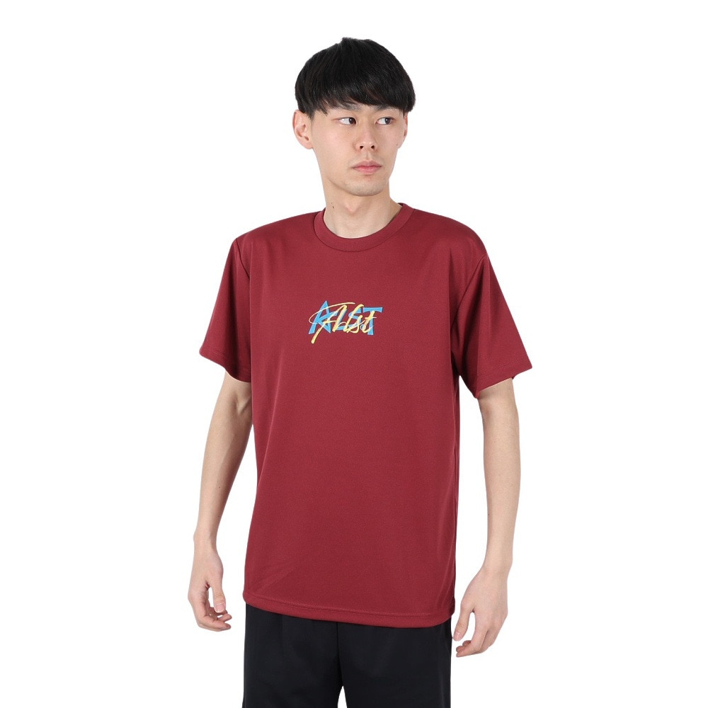 アルスト（ALST）（メンズ、レディース）バレーボールウェア 半袖ドライ Tシャツ BRUSH VB24TS11-64