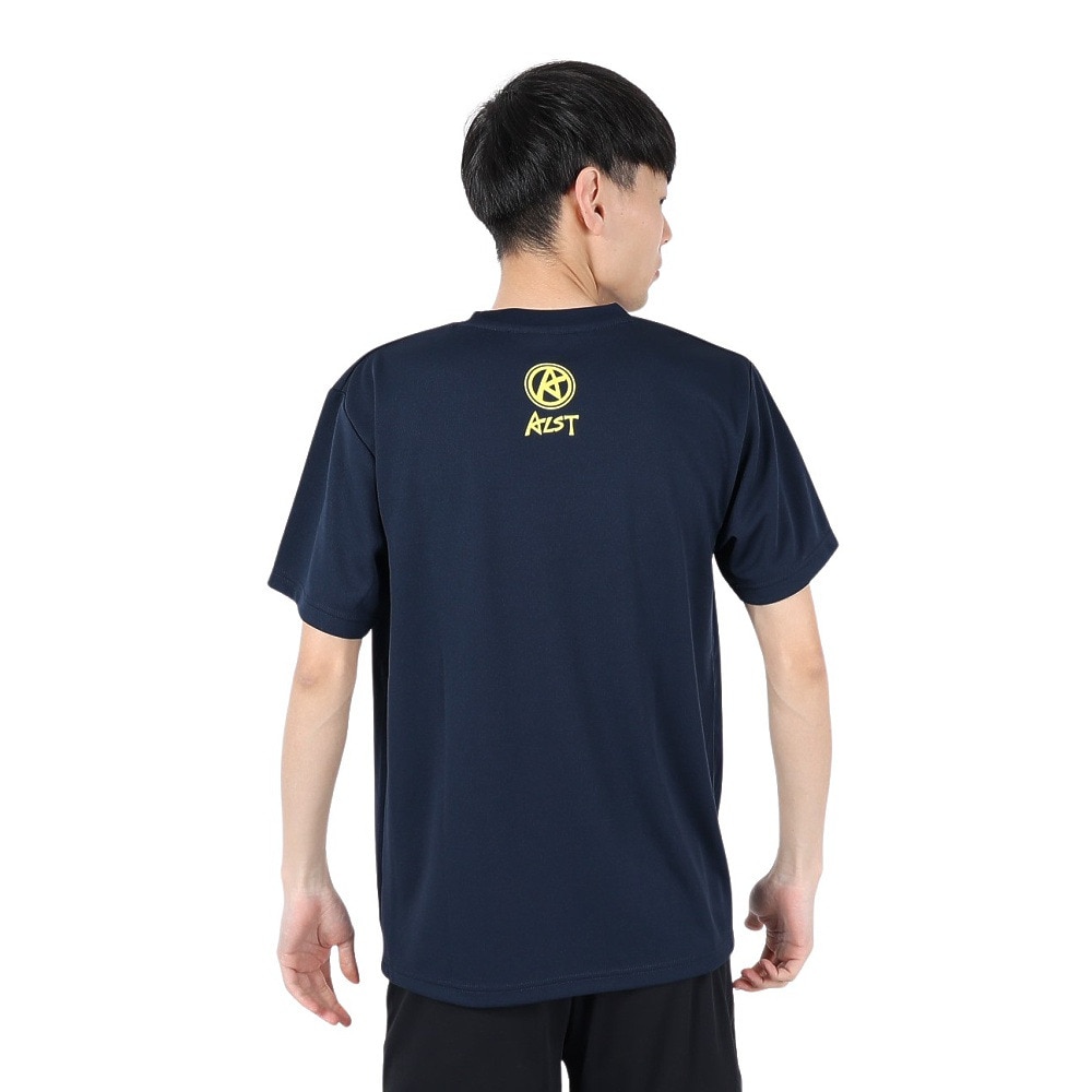 アルスト（ALST）（メンズ、レディース）バレーボールウェア 半袖ドライ Tシャツ TWILIGHT VB24TS12-43
