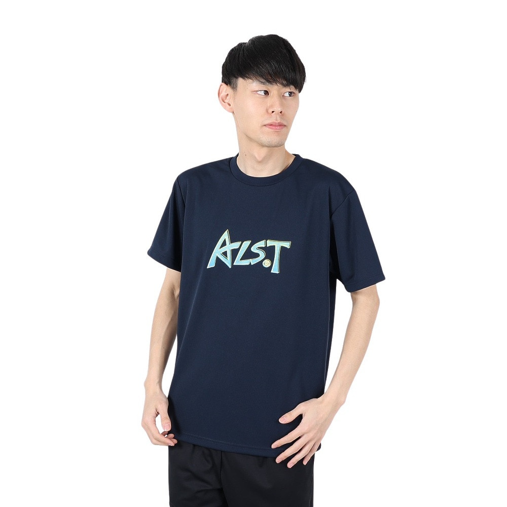 アルスト（ALST）（メンズ、レディース）バレーボールウェア 半袖ドライ Tシャツ TWILIGHT VB24TS12-43