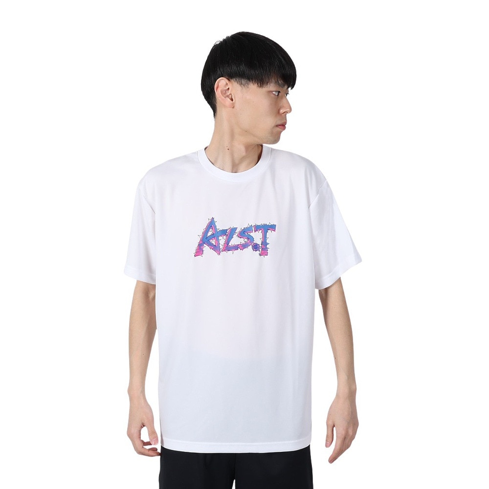 アルスト（ALST）（メンズ、レディース）バレーボールウェア 半袖ドライ Tシャツ BLITZ LOGO VB24TS14-14