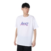 (メンズ、レディース)バレーボールウェア 半袖ドライ Tシャツ BLITZ LOGO VB24TS14-14