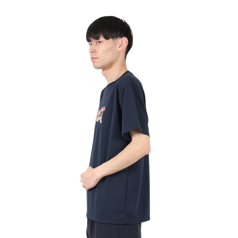 アルスト（ALST）（メンズ、レディース）バレーボールウェア 半袖ドライ Tシャツ BLITZ LOGO VB24TS14-46
