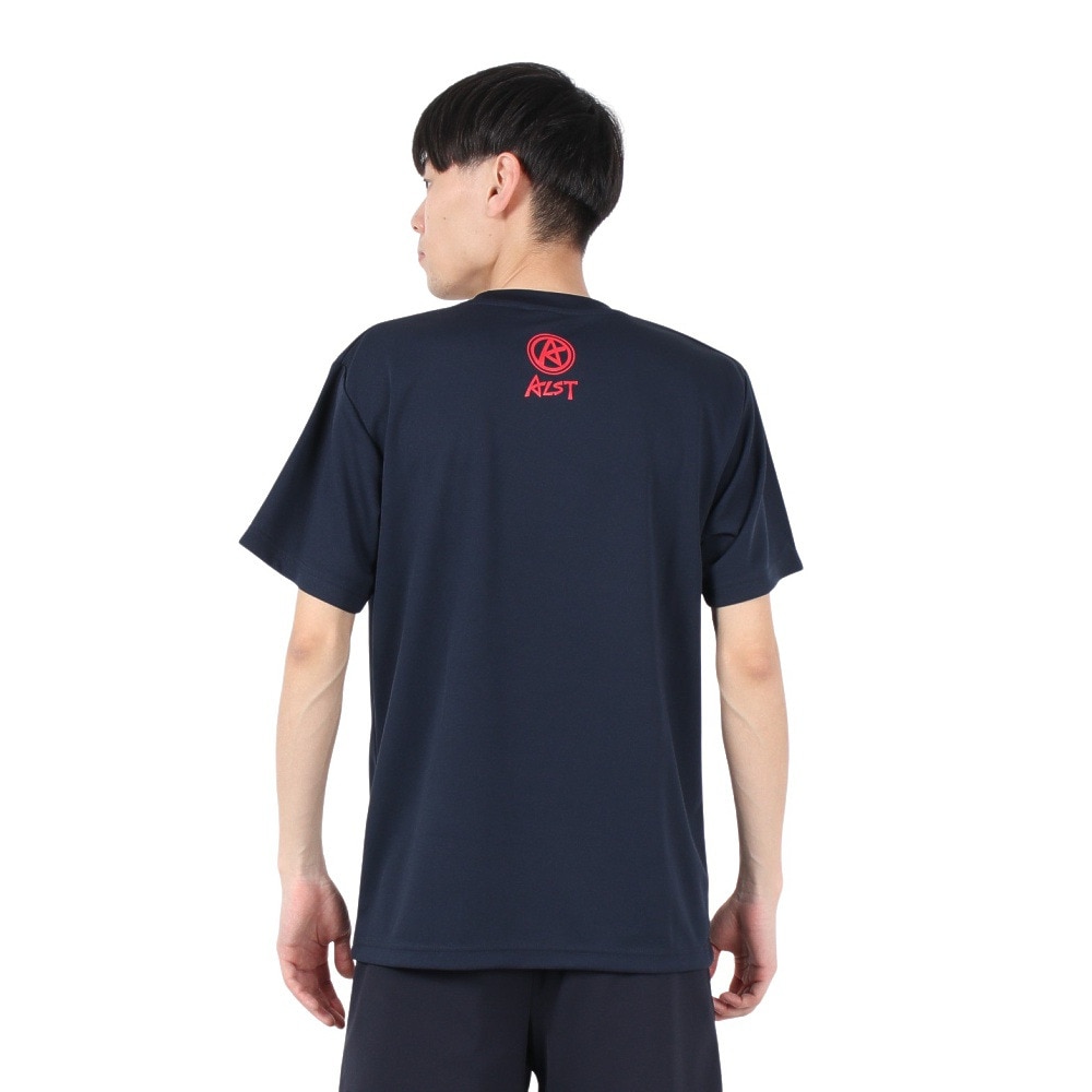 アルスト（ALST）（メンズ、レディース）バレーボールウェア 半袖ドライ Tシャツ BLITZ LOGO VB24TS14-46
